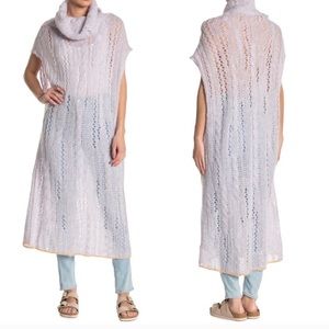 2 TU NEW FREE PEOPLE purple pirouette tunic XS / S